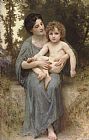 Little brother by William Bouguereau